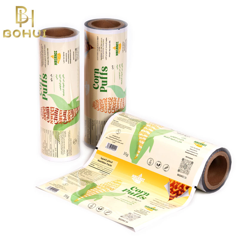 PET/VMPET/PE Potato Chips Packaging Film