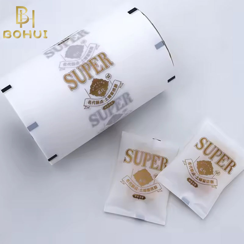 Soft Plastic Film Roll Stock for Automatic Wrapping of Biscuits Candies
