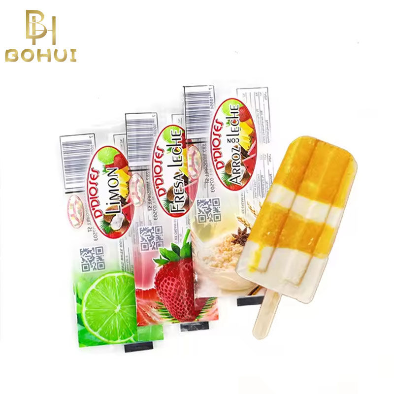 Soft Popsicle Bag for Candy and Food Packaging Printing