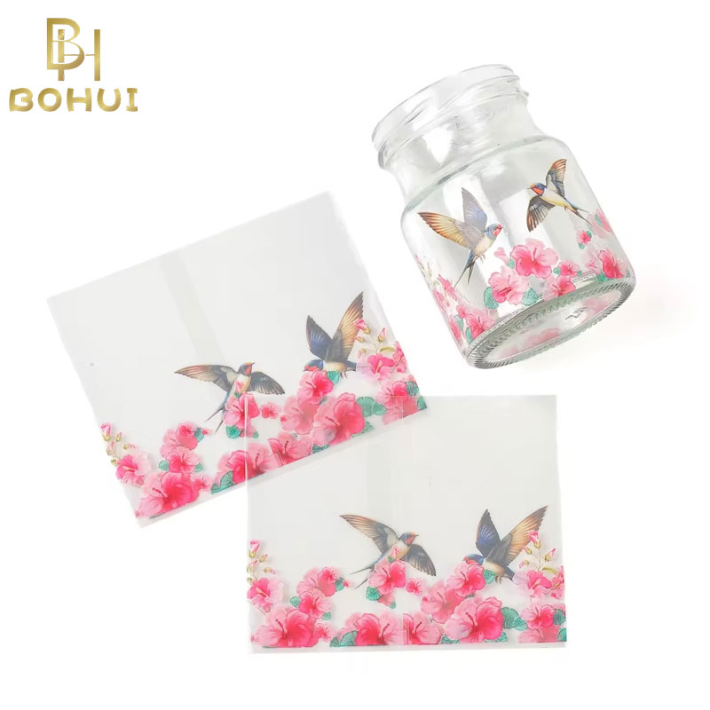 PE Hot Shrink Film PVC Shrink Film for Glass Bottles