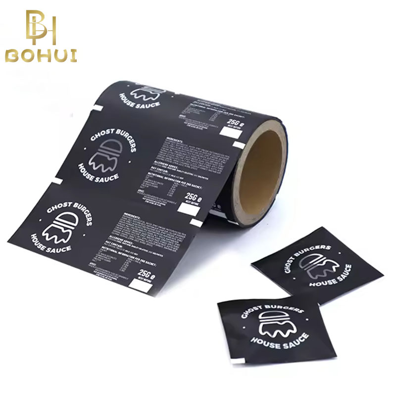 Laminating Printing Film Metal Film Sachet for Sauce