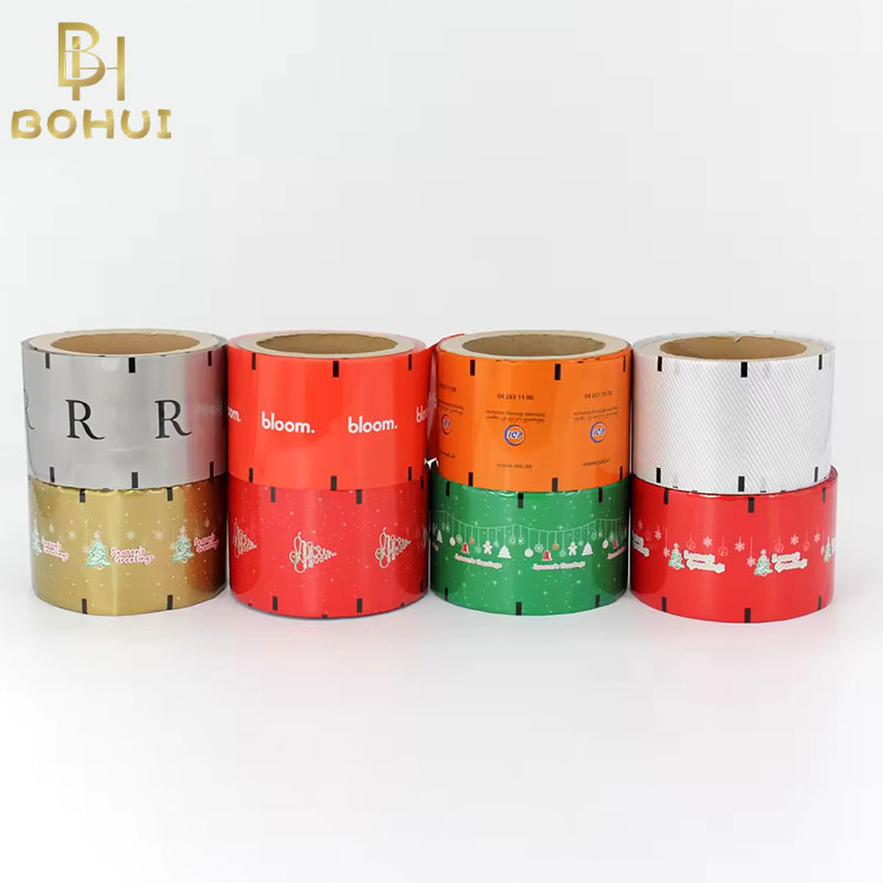 Laminated Metalized Roll Film Printing Film Sachet for Candy