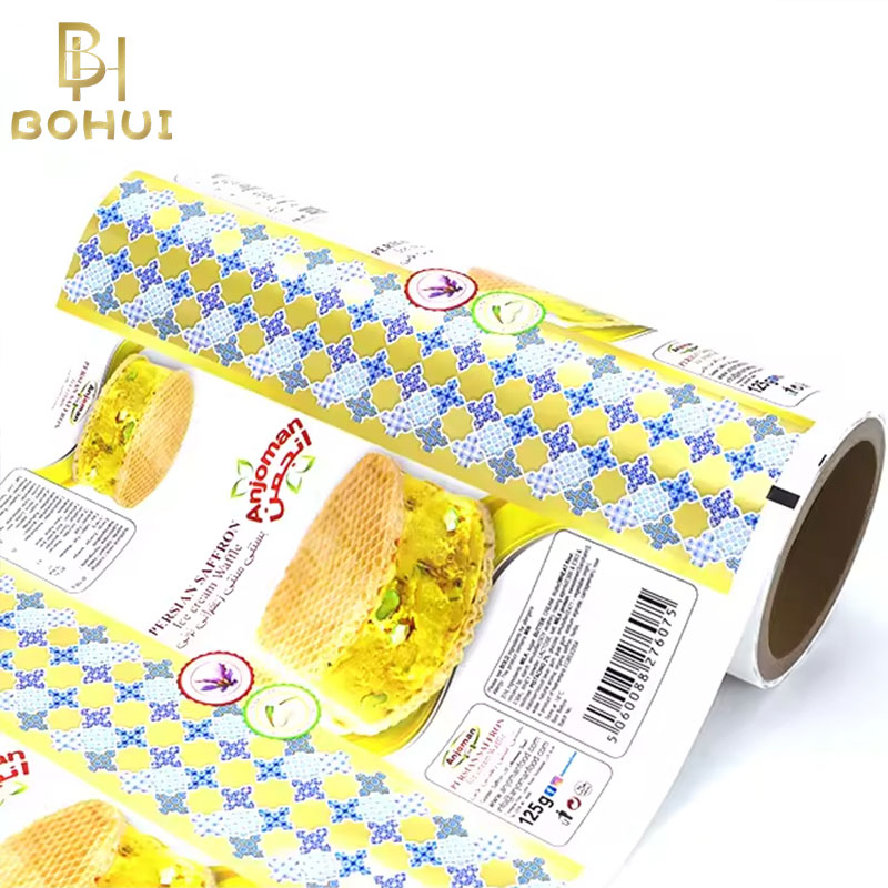 Laminated Metalized Roll Sachet for Candy and Food for Snack Storage